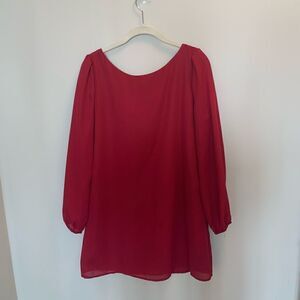 Tobi size medium red dress